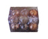 Glitter Xmas Tree Balls-Rose Gold