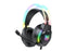 Gaming Headset with Mic Over Ear Headphone Lightweight Headphones with RGB Frame Gaming Headphones -Black