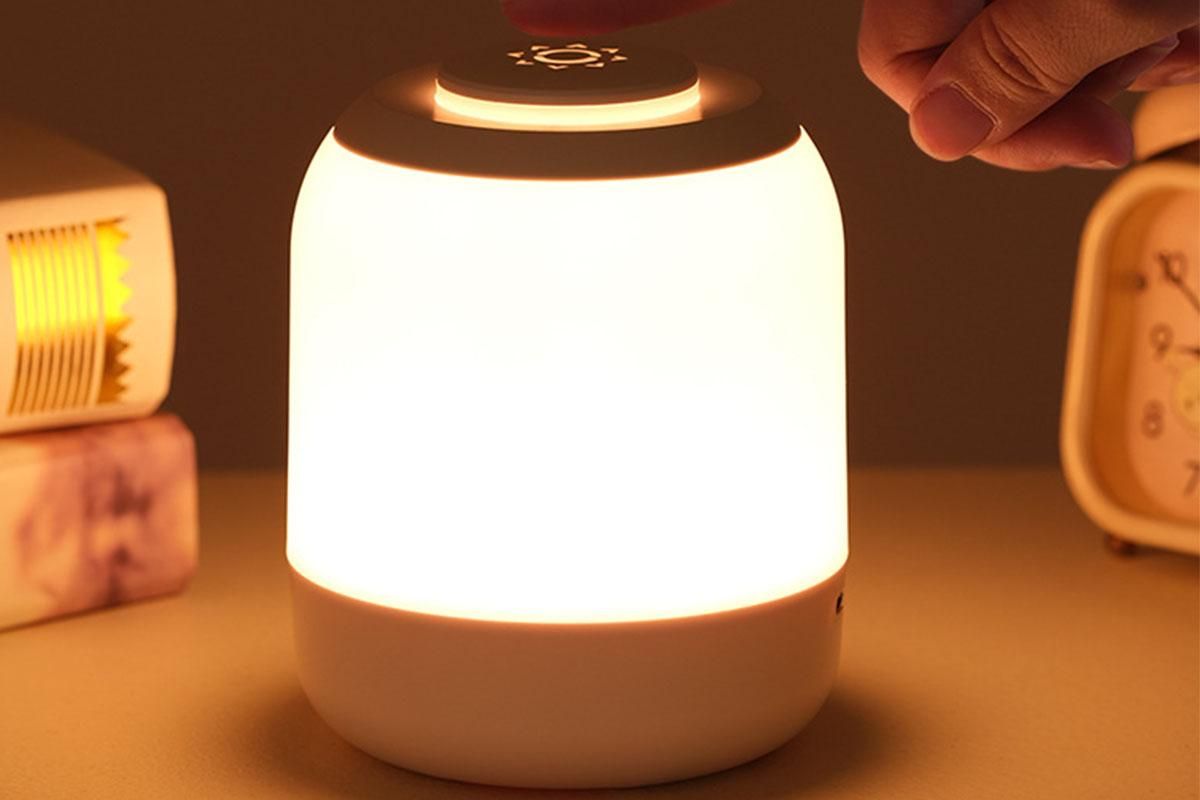 Night Light Dimmable Touch Lamp for Bedroom Room Touch Portable Table Bedside Lamp