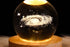 3D Milky Way System Ball with LED Stand Base Romantic Decor 3D Galaxy Crystal Ball Night Light Glass Sphere Paperweight Decorative Balls Birthday Christmas Gifts for Boys Girls - Nebula