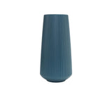 Plastic Nordic Style Vase Dried Flower Arrangement Pot Holder Home Office Decor-Blue