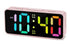 Small Digital Alarm Clock with 5 Dimmers and 5 Alarm Volumes for Bedrooms - Pink
