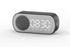 FM Speaker LED Display Portable Alarm Clock Home Decor Bluetooth Digital Radio - Black