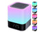 Night Lights Bluetooth Speaker Alarm Clock Bluetooth Speaker Touch Sensor Bedside Lamp Dimmable Multi-Color Bedside Lamp