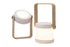 LED Desk Lamp for Office Home Wireless Reading Lamp Dimmable Foldable LED Night Light Portable Camping Flashlight Table Lamp -White