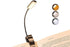 Rechargeable LED Book Light with 3 Adjustable Color Temperatures, 80H Reading Time - Black