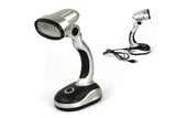 12 Bulb LED Portable Desk Lamp Computer Bedside Table Camping Light