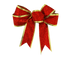 Fabric Xmas Bowknot-Red