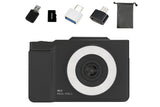 Digital Camera With 180 Degree Flip Screen 16X Digital Zoom Camera With 32G Memory Card -Black