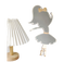 Ballet Girl Wall Mirror-Natural