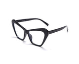 Fashion Cat Eye Square Anti-blue Light Glasses Women Men Candy Colors Glasses Frame Female Luxury Brand Designer Eyewear Unisex