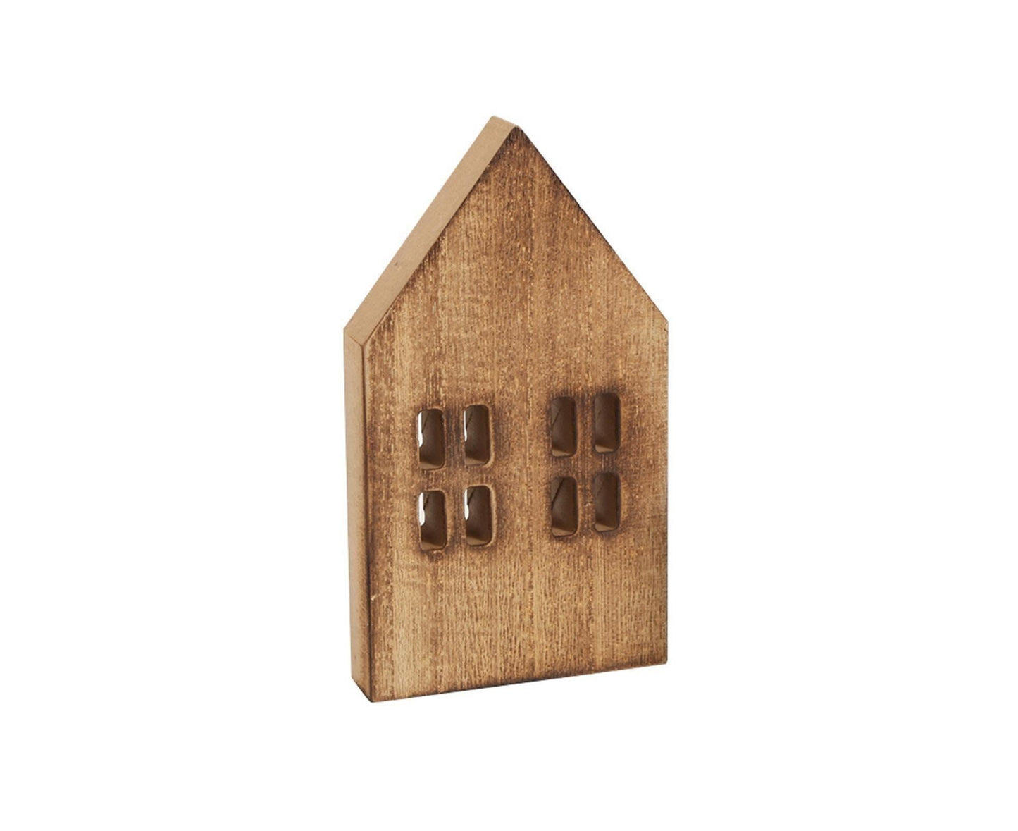 Miniature Wooden House-Brown L