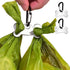 2PCS Metal Dog Poop Bag Holder Clips - Hands-Free Leash Attachment