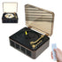 Retro CD Music Player with Bluetooth and FM Radio Multifunctional Home Audio System Brown