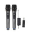 2Pcs Set Wireless Karaoke Microphone Rechargeable Handheld Microphone with LED Display