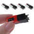 4Pcs Replacement Turntable Diamond Stylus Needle for LP Record Player Phono Ceramic Cartridge