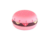 Cooking Alarm 60-Minute Crack Resistant ABS Hamburger Shaped Counter Timer Kitchen Accessories-Pink