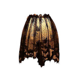 2pcs Halloween Decoration Spider Web Table Lampshade Door Curtain For Party Decor