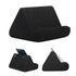 Multi-Angle Tablet Holder Compatible with iPads Lazy Holder Stand for Bed and Desk with 2 Pockets Black