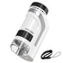 50X-300X Handheld Microscope with LED Lights Portable Pocket Zoom Silver
