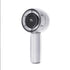 Mini Transparent Handheld Fan with LED Color Display and Rechargeable Battery Gray