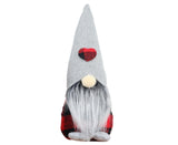 Plush Doll Grid Compact Party Ornament Dwarf Xmas Tree Pendant-L