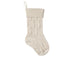 1Pc Xmas Stockings Knitted Hanging Socks-Ivory