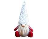 Nordic Handmade Plush Xmas Santa Gnome Doll Home Ornament Party Holiday Decor-Red