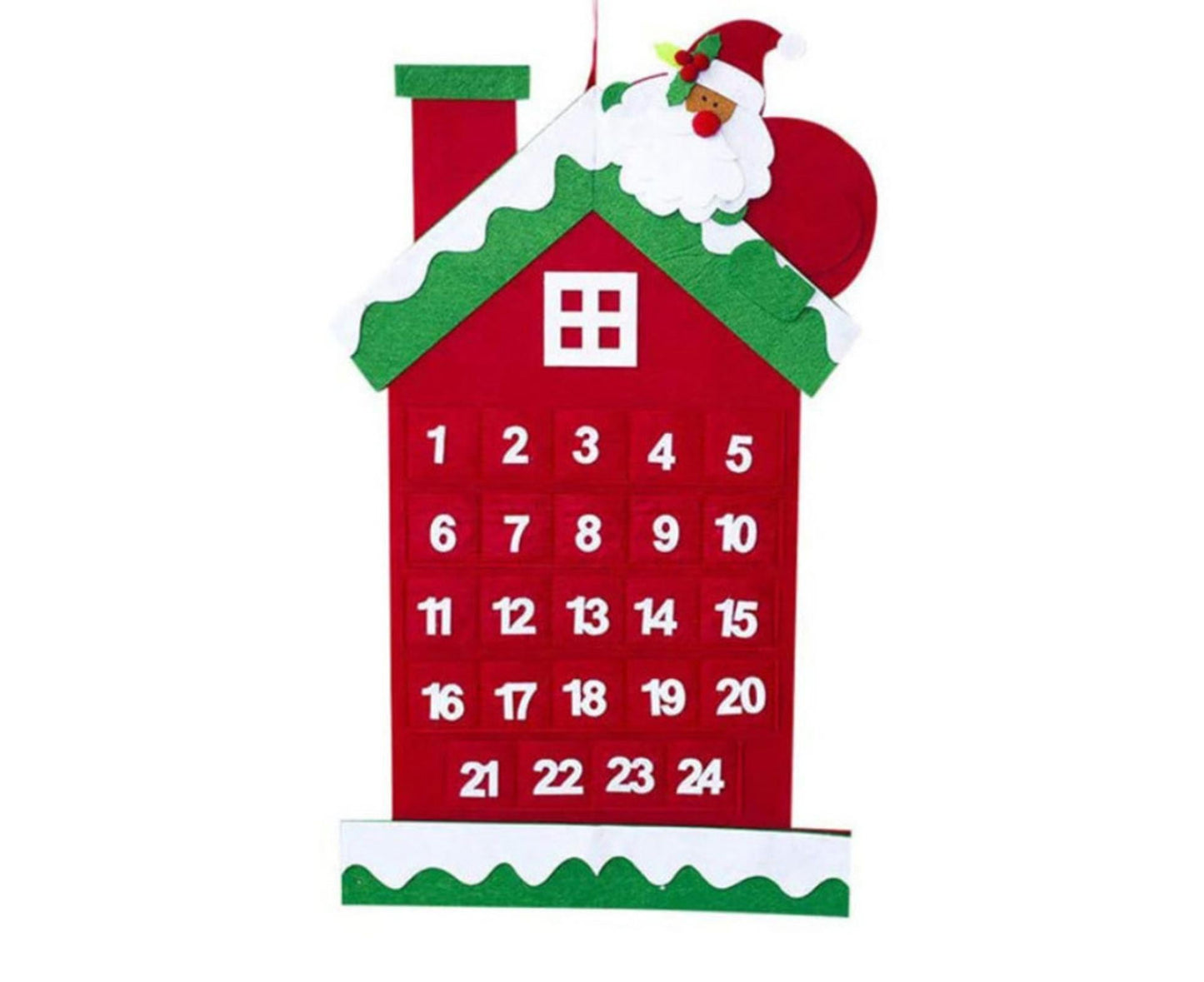 Xmas Tree Wall Calendar Fine Workmanship-B