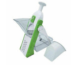 4 in 1 Multifunctional Kitchen Chopping Artifact Vegetable Slicer Food Chopper Green