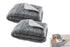2pcs Pet Blanket for Couch Protection Water Resistance Cats Dogs Blanket for Furniture Protector-Grey M