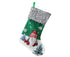 Non Woven Xmas Stocking No Face Dwarf-Green