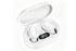 Bluetooth 5.1 Wireless Earbuds with LED Display IPX4 Waterproof Headphones-White