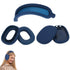 Silicone Case Cover for AirPods Max Headphones Clear Soft Ear Pad Protective Sleeves -Dark Blue