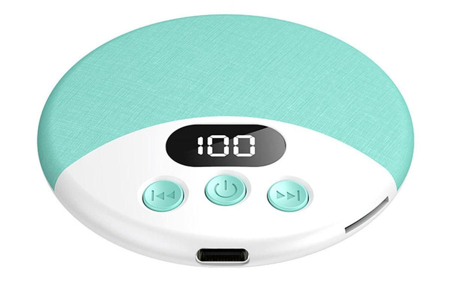Under Pillow Bluetooth Sleep Speaker Wireless Bone Conduction Speaker-Green