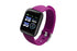 116plus Waterproof Smart Watch Sports Fitness Trackaer with Heart Rate Monitor for Men and Women-Purple