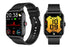 SmartWatch 1.85in Fitness Tracker with Heart Rate Sleep Monitor Answer/Make Calls 100 Sport Modes for Android iOS -Black