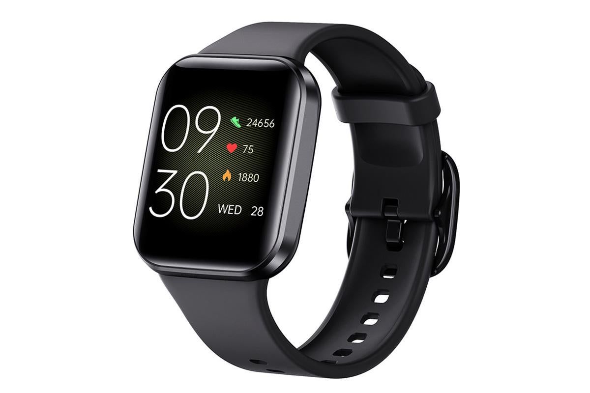 Smart Watch Fitness Tracker Heart Rate 25 Sport Modes for Men Women-Black
