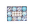 26Pcs Xmas Balls Bright Ornament-Blue