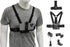 6-Piece Head Strap and Chest Harness Mount Kit for Phone Action Camera