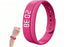 Digital Sports Watch Pedometer Vibrating Alarm Wristband - Pink