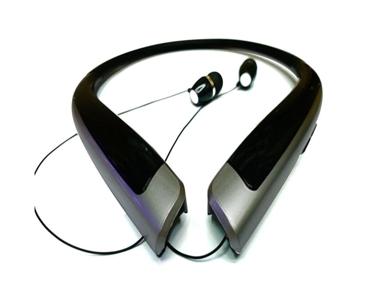 Bluetooth Headphone,Wireless Neckband Headset with Retractable Earbuds