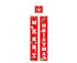 Merry Christmas Santa Elk Snowman Print Hanging Banner Sign Flag Xmas Door Decor-Red