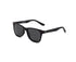 New Fashion Men Women Polarized Sunglasses Aluminum Magnesium Sring Hinged Legs TAC Lens TR Frame Driving Shades - Black Grey