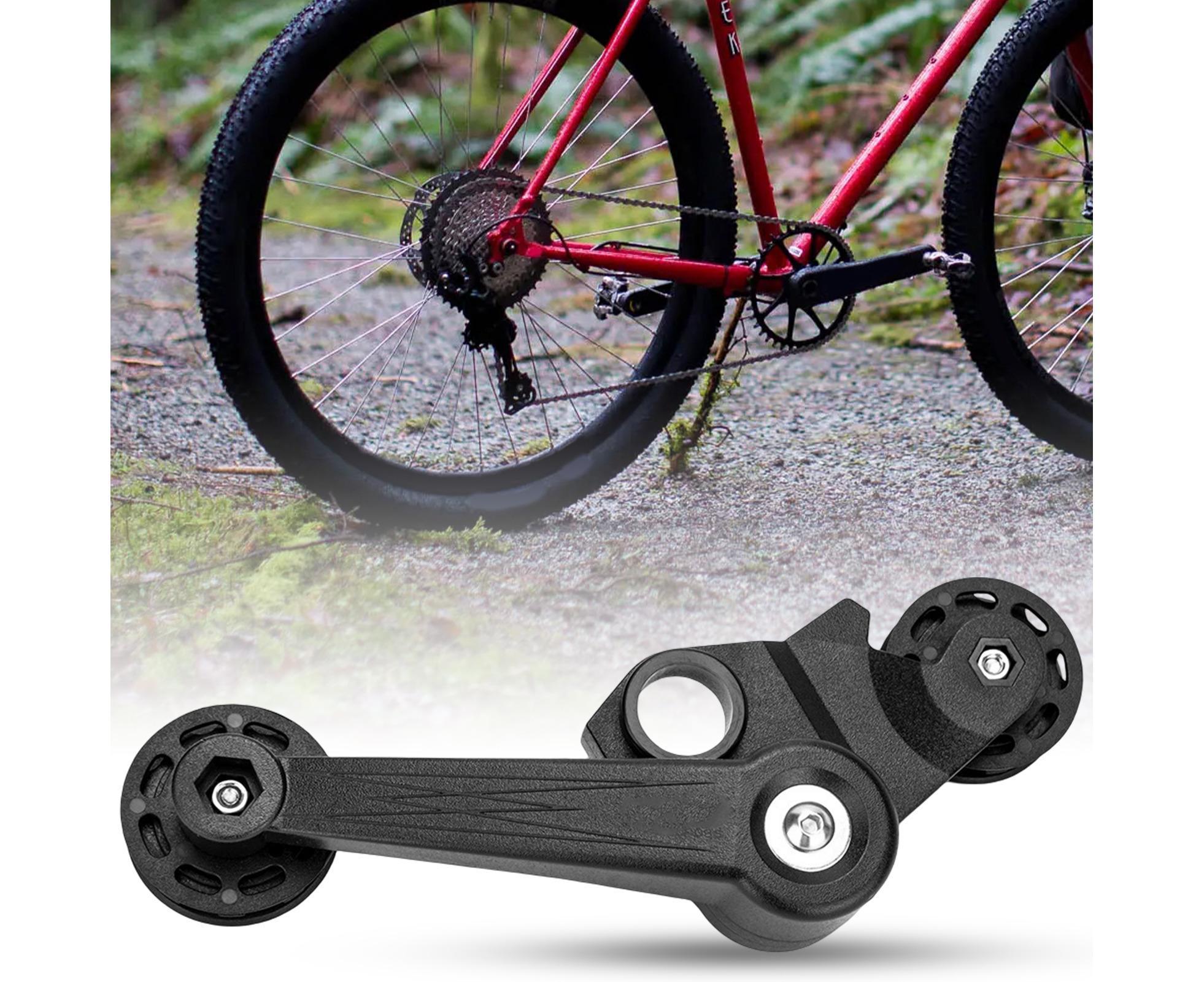 Chain Tensioner Sturdy Anti-scratch High Hardness Stable PC Plastics Anti Corrosion Chain Stabilizer Guide for Brompton Bike