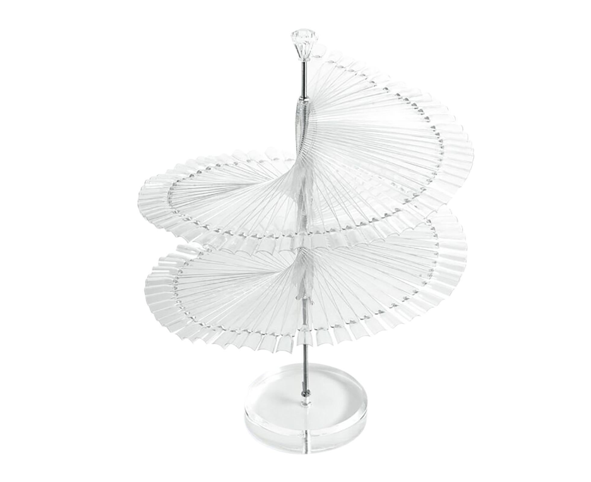 Gel Polish Display Stand Smooth Edge Reusable-Transparent