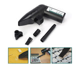 25000rpm Mini Blower Vacuum Cleaner Cleaning Tool for PC Keyboard Laptop Printer - Black