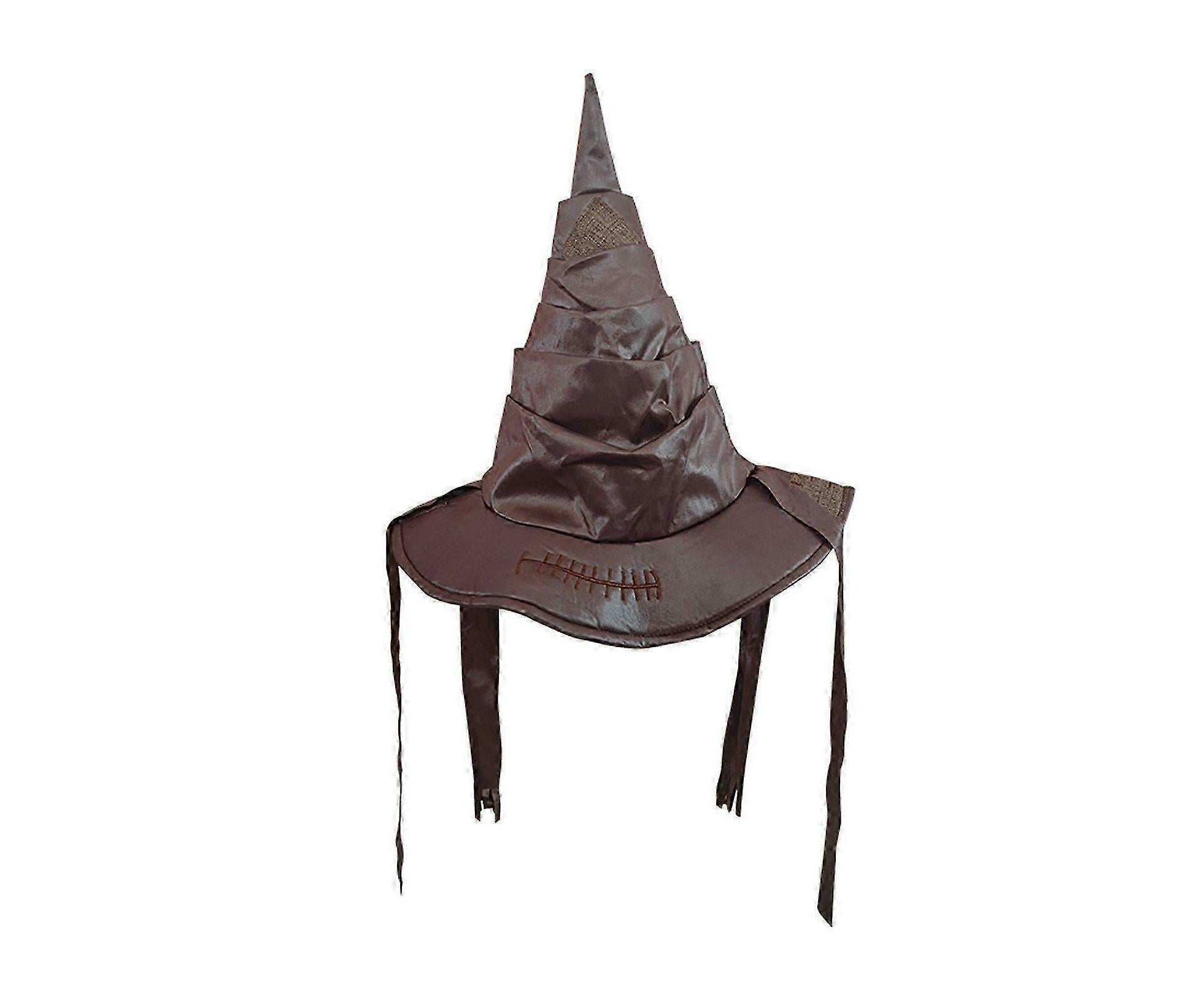 Halloween Wizard Hat Retro-style Adult Witch Hat Pointy Hat With Patch Beggar Hat For Cosplay Halloween Costumes