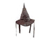Halloween Wizard Hat Retro-style Adult Witch Hat Pointy Hat With Patch Beggar Hat For Cosplay Halloween Costumes