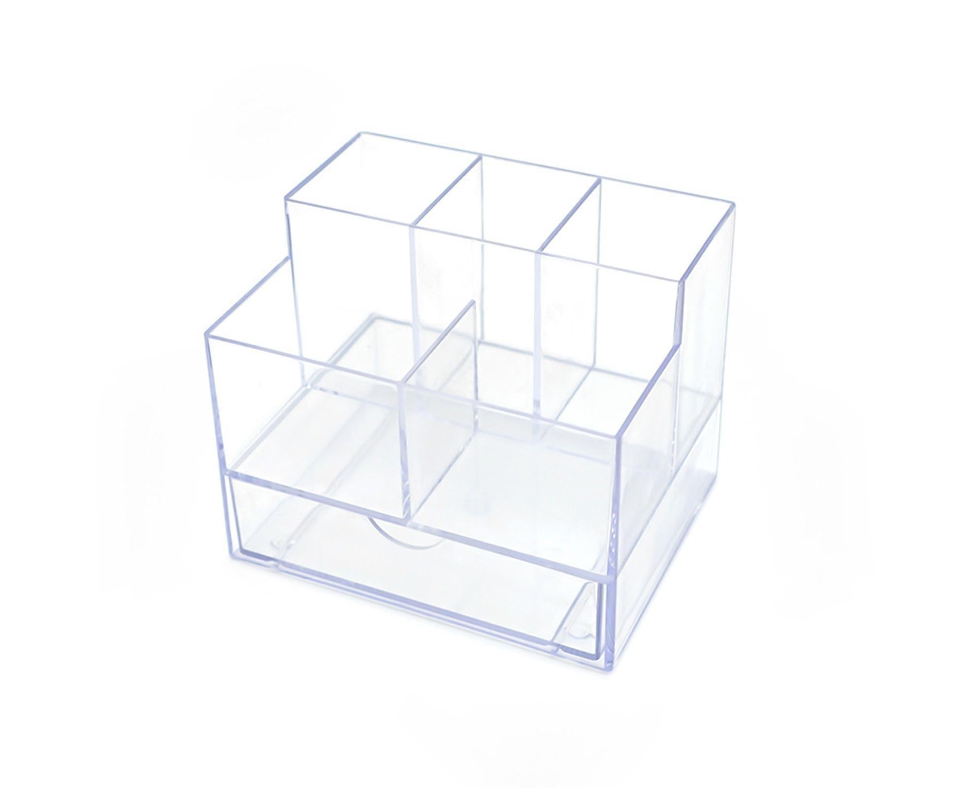 Makeup Organizer Drawer Type Large Capacity - Transparent